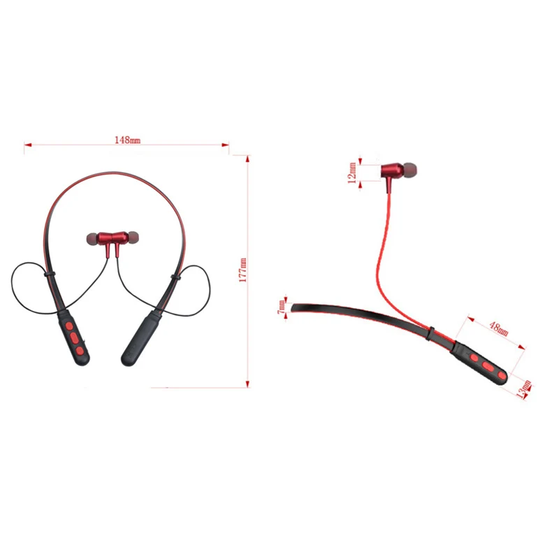 Новинка B11 беспроводные Bluetooth наушники магнитные стерео спортивные басы