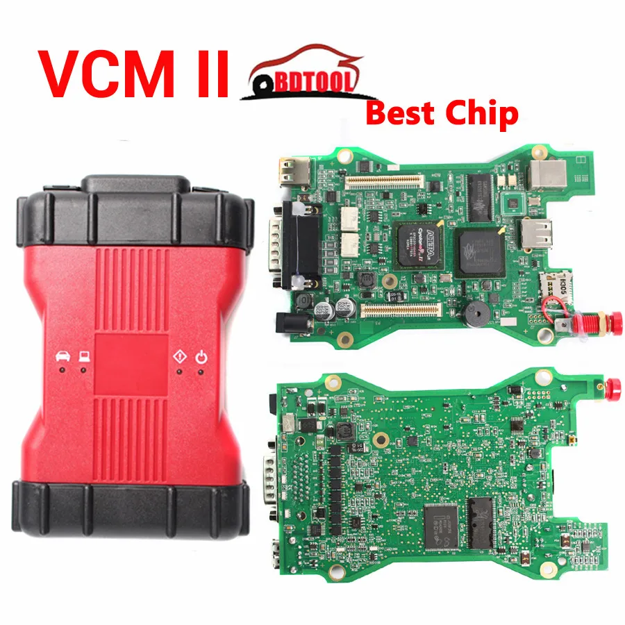

Free shipping VCM 2 Dianostic Scanner Multi-language VCM2 IDS Best Chip Diagnostic Tool VCM II VCMII OBD2 Scanner For Frd/M-azda