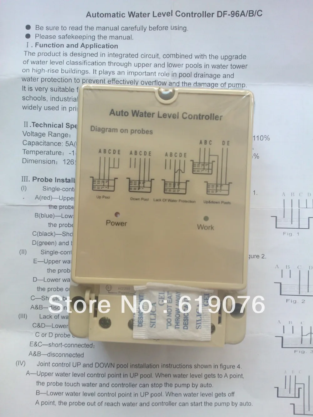 

NEW 220V 5A float switch type Auto water level controller DF96A
