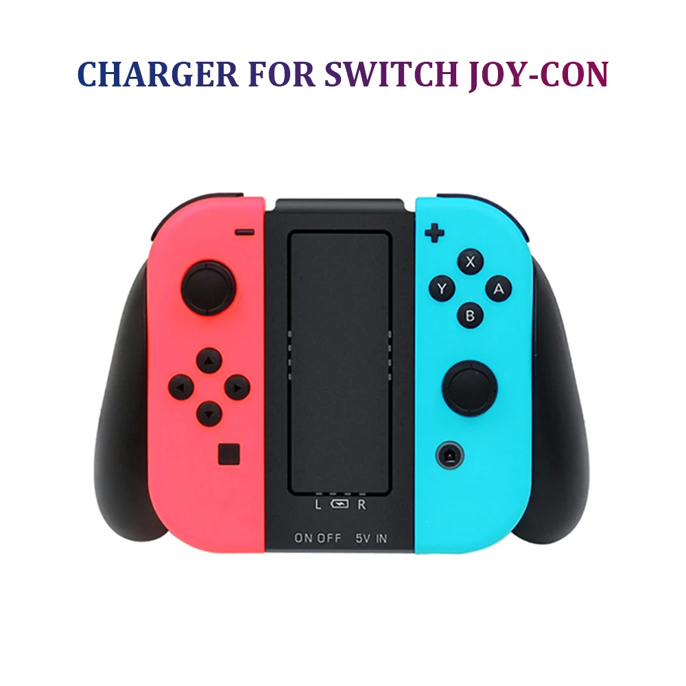 2000mAh Charging Dock For Nintendo Switch Joy-con Charger For NS Charge Station Chargeable Stand For Nintend Switch Controller