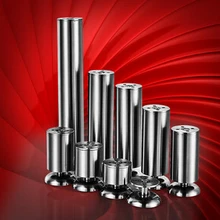 Ножки шкафа из нержавеющей стали. Ножки для чайного стола. Поддержка ноги. Ножки для мебели