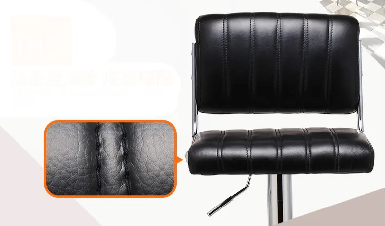 Спинка кресла табурет европейский высокий подъем ног стул домашнего высокого качества современный минималистский барные стулья