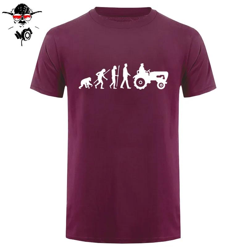 Новая летняя модная футболка с трактором, Мужская футболка с коротким рукавом, хлопковая футболка с надписью «Born To Farm», топы, Camisetas, фермерская футболка