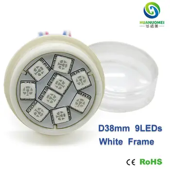 

38mm 9leds UCS1903 led pixel light 5050 smd rgb module 12v digital modules bulb lamp addressable full color waterproof lighting