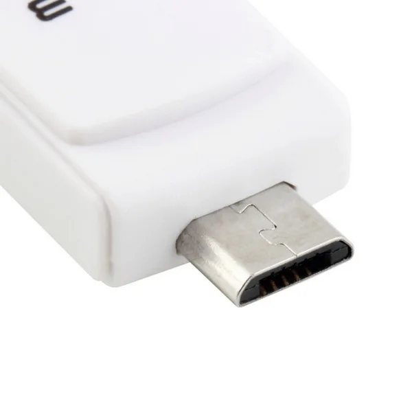 500 шт. 2 в 1 Micro SD TF OTG Meomory Card Reader Micro USB 2,0 Card Reader для ПК и телефон по всему миру магазине