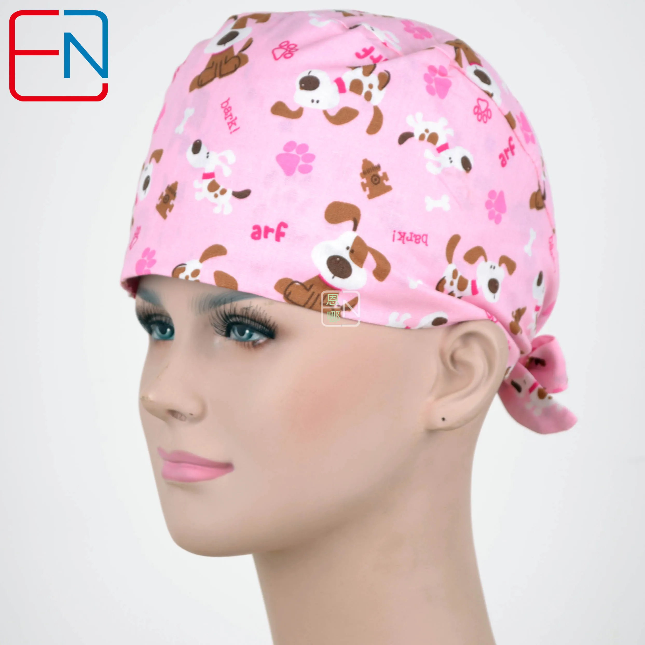 Hennar женские хирургические шапки с принтом маска хлопок медицинские шапки регулируемые стоматологические хирургические головные уборы маски