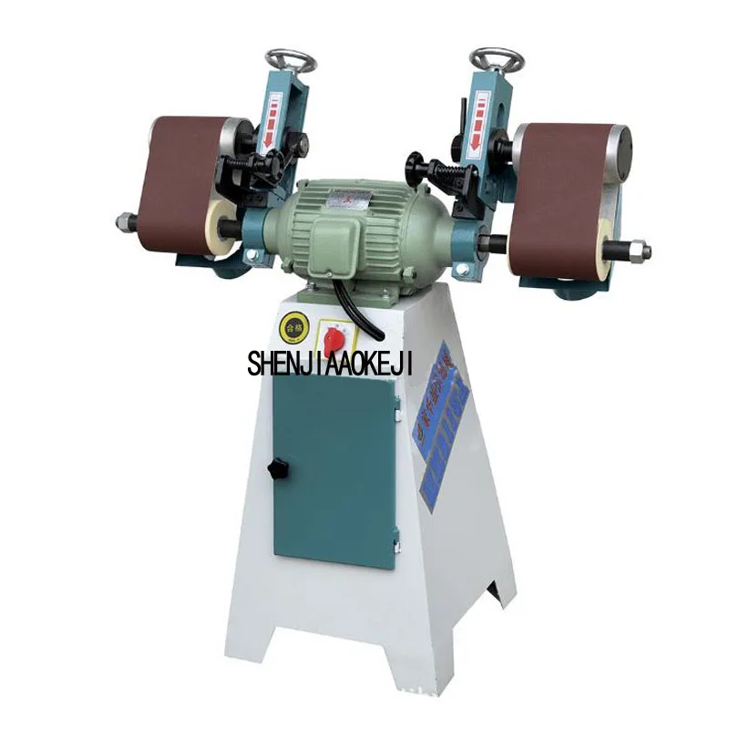 

MM2115A Horizontal double head sponge sander Vertical belt machine 380V polishing machine Plane drawing machine 1PC