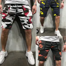 Брендовые новые стильные мужские армейские Шорты Cargo рабочие камуфляжные брюки для кемпинга рыбалки