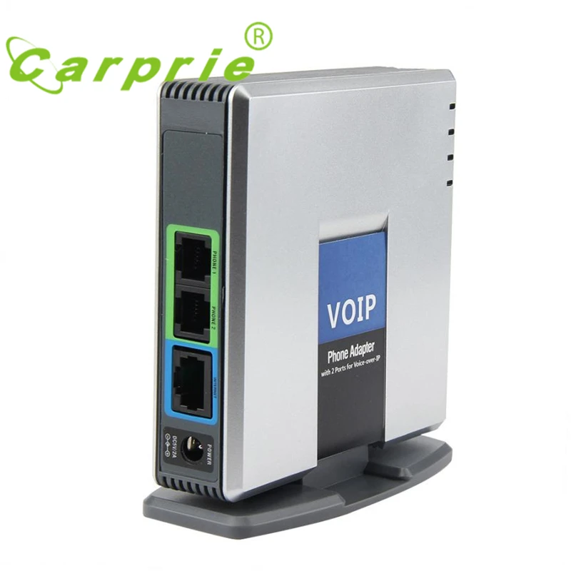 Unlocked PAP2T NA SIP VOIP Phone Adapter 2 Port Phone EU
