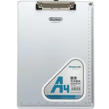 MIRUI A4 31,5x22,5 см алюминиевый планшет с зажимом для бумаги для Бумага офис школы канцелярские