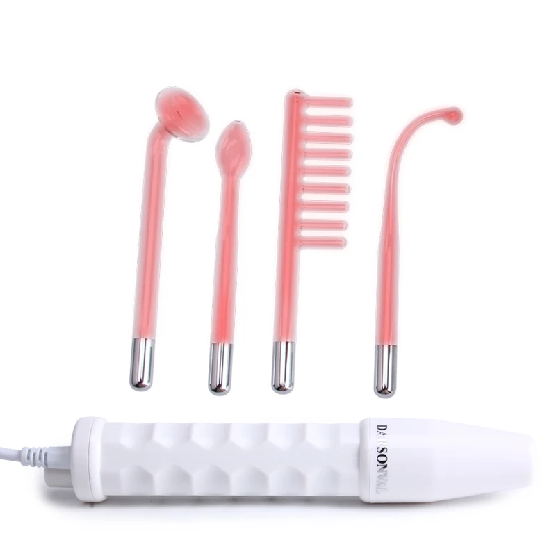 DARSONVAL High Frequency Portable Machine Wand 4 in 1 Facial Electrode Acne Spot Remover Skin Care Spa Salon Massager For Face DARSONVAL High Frequency Portable Machine Wand 4 in 1 Facial Electrode Acne Spot Remover Skin Care Spa Salon Massager For Face