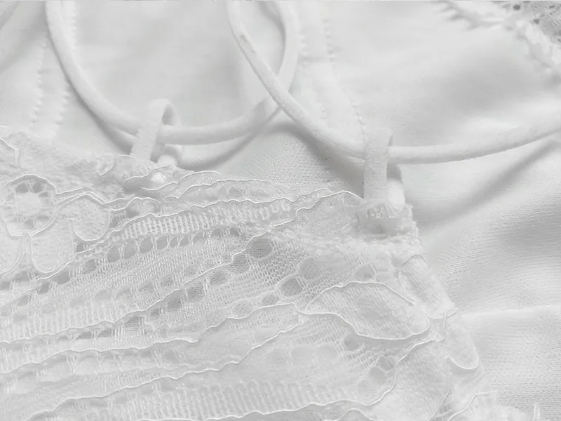 Sibybo спинки Спагетти ремень сексуальное кружевное платье Для женщин без рукавов с v-образным вырезом свободные летние платья хлопковые