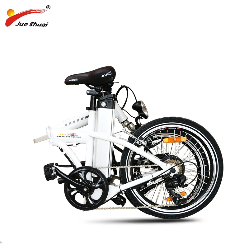 Excellent Electric Folding Bike 20" BAFANG Motor Wheel 36v 250W Shimano 6 Speed  36V 10AH LITHIUM Battery Portable adult Electric Bicycle 4