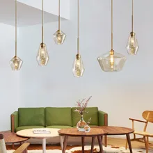 Cozinha Barra de Luz Pingente Luzes Do Quarto Estudo de Iluminação de Vidro Moderna Contemporânea Lâmpada Do Teto Casa Luzes Interiores Lâmpada Para Livre