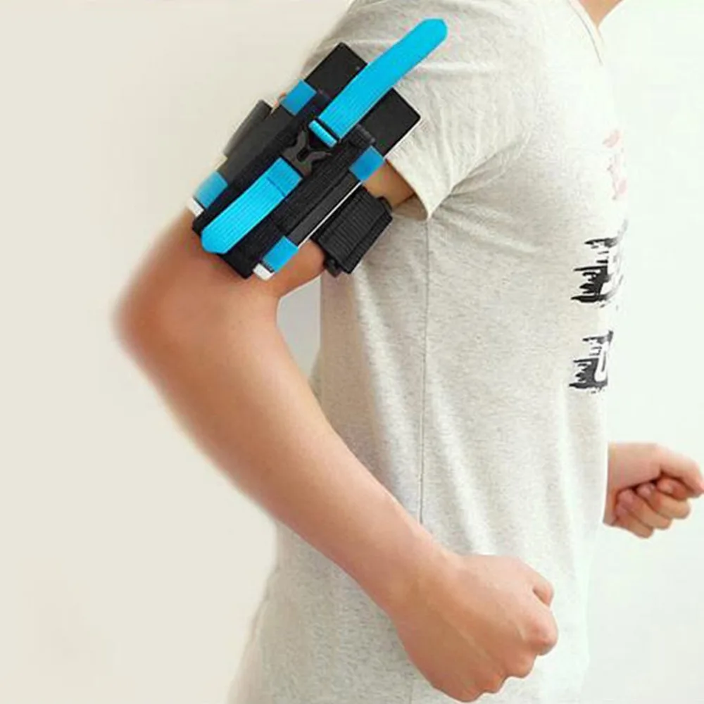 Universal Smartphone Armband Sports Running Bag Case for iPhone Samsung Waterproof Mobile Phone Earphone Keys Arm Bags Pouch