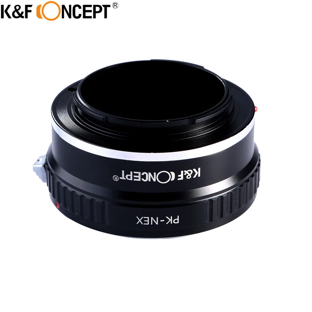 K& F концепция для PK-NEX объектива камеры Крепление переходное кольцо для Pentax PK/K Крепление объектива для sony NEX E-Mount камеры NEX3 NEX5 NEX7