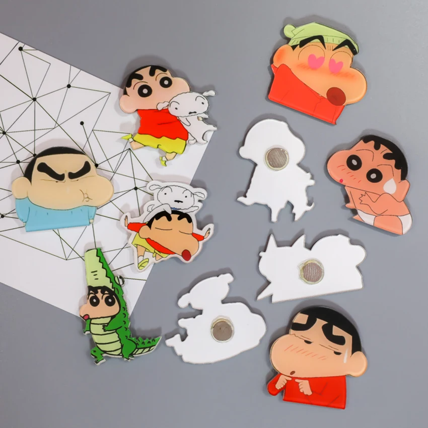 Cute Cartoon Refrigerator Magnet Sticker Anime Fridge Magnetic Sticker Kid Gift Whiteboard Sticker for Home Decorations