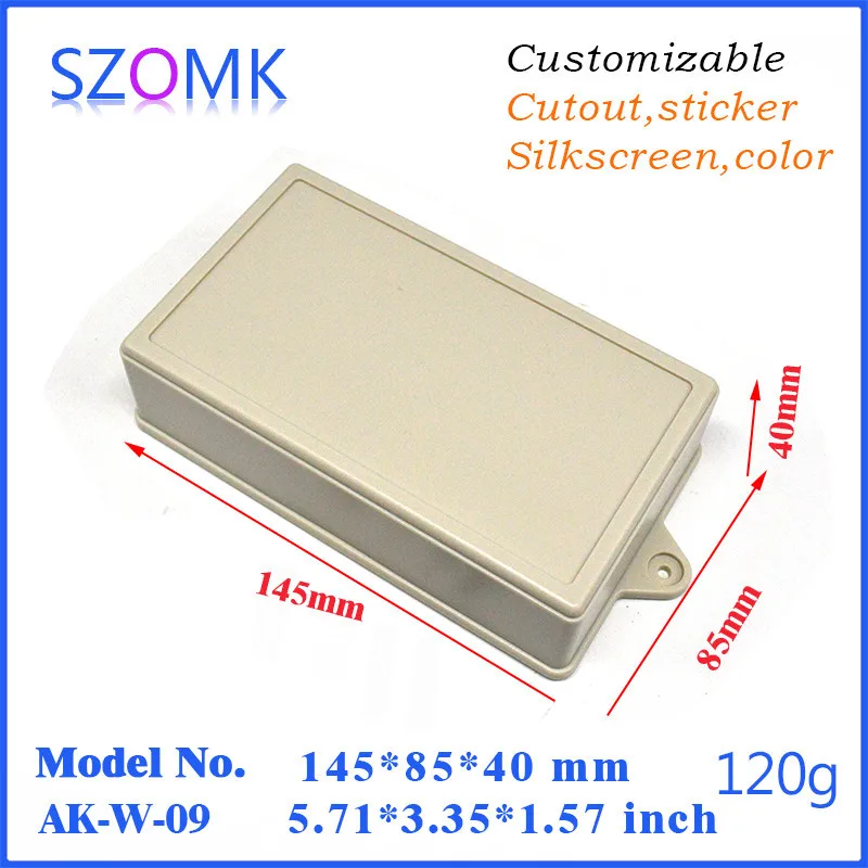 plastic box enclosure electronics junction housing abs plastic instrument enclosure project enclosure housing case szomk diy enclosure (1).jpg