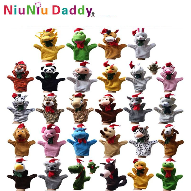 28 Styles Animal hand puppets set
