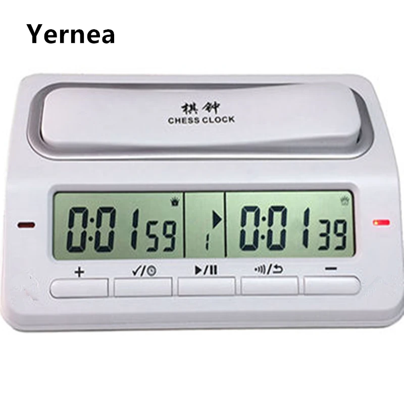 Yernea Electronic Digital Chess Clock Game Timer Master Tournament 39 Timing Modes For Chess I-GO Chinese Chess Game Set Timer