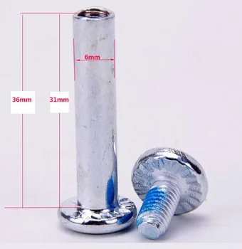 

Luggage inline skate Wheel Replacement 6 mm Axles bolt rivets