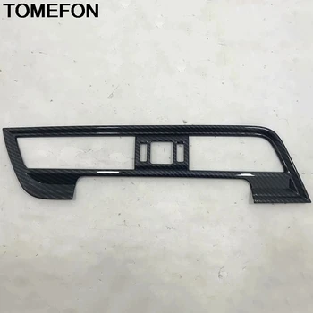 

TOMEFON For Audi Q5 FY 2018 2019 LHD Navigation Central Control Panel Air Vent Outlet Cover Trim Exterior Accessories ABS Chrome