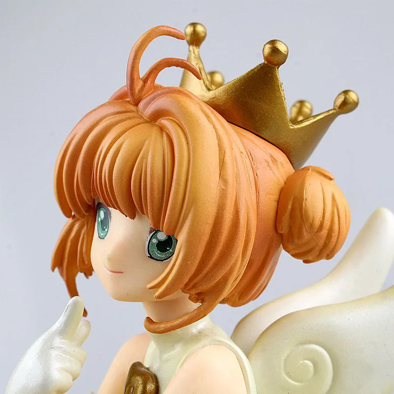 

Anime Card Captor Sakura Mini Figures Kinomoto Sakura Li Syaoran PVC Action Figures Toys Cardcaptor