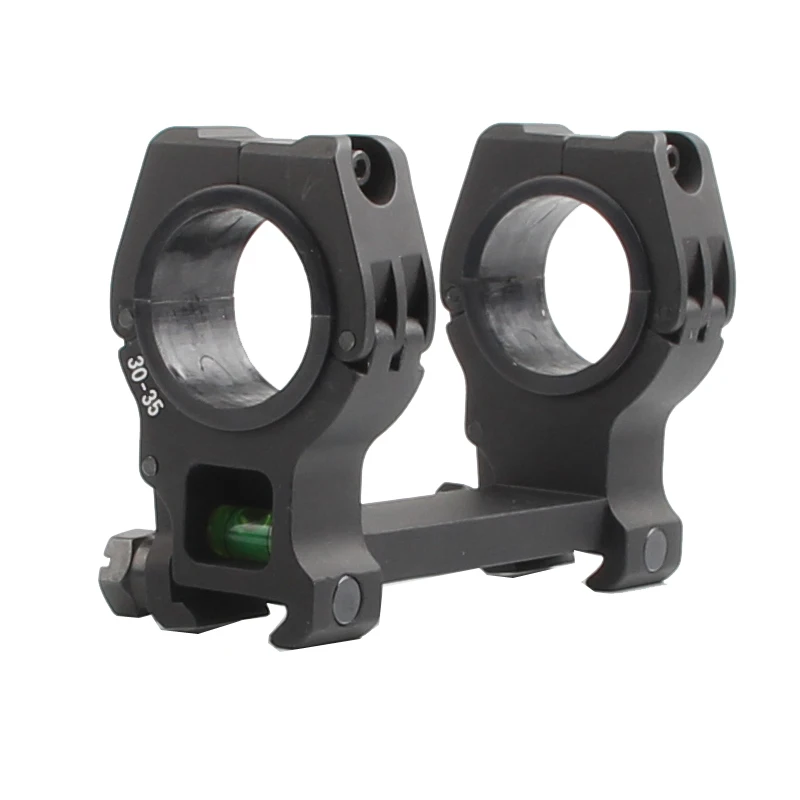 Tactical 30MOA Rifle Scope mount 1 Inch 30MM Dual Ring 20MM Rail with Bubble Level  Hunting Accessories  RL2-0030-01