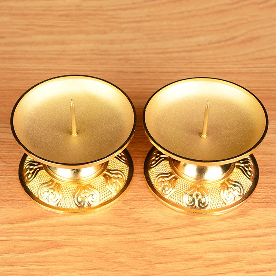 Металлические золотые подсвечники Votive Menorah Zen Garden из кованого железа аксессуары