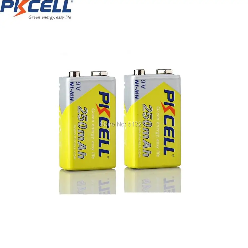 2x NIMH 9V Rechargeable Battery 250MAH replace to 6LR61 E22 MN1604 522 6f22 MN1604 for microphone Electric shavers DVD toys 2x NIMH 9V Rechargeable Battery 250MAH replace to 6LR61 E22 MN1604 522 6f22 MN1604 for microphone Electric shavers DVD toys