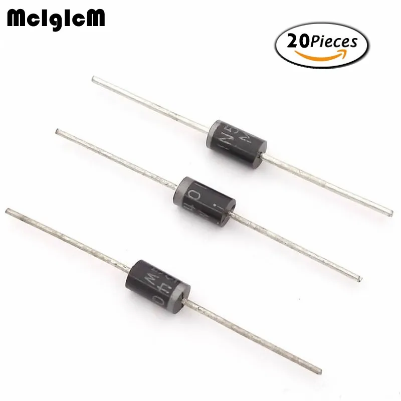 MCIGICM 1N5401 20 шт. 3A Технические характеристики ультра быстрого выпрямителя 1N5401|ultra fast