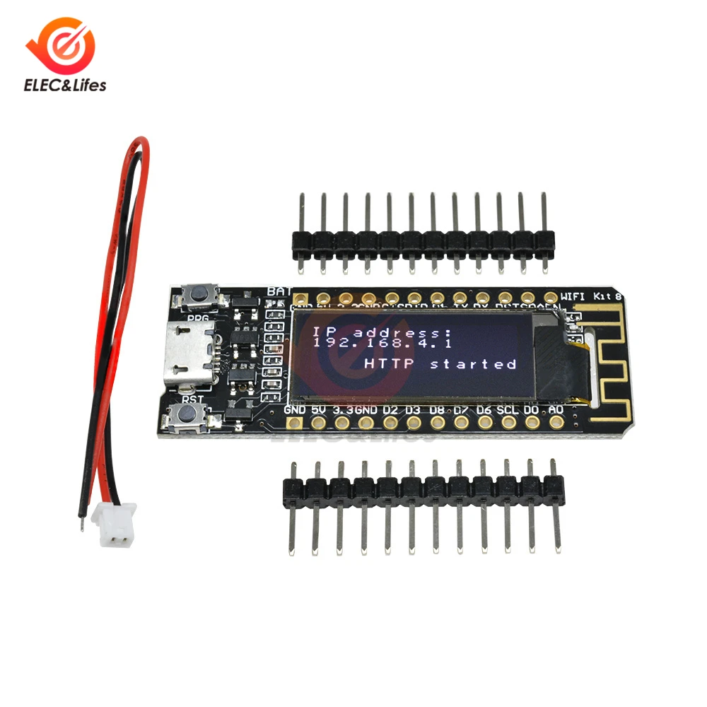 0,91 дюймовый oled-дисплей ESP8266 NodeMcu wifi макетная плата CP2104 32Mb Flash ESP 8266 модуль Интернет вещей печатная плата IOT