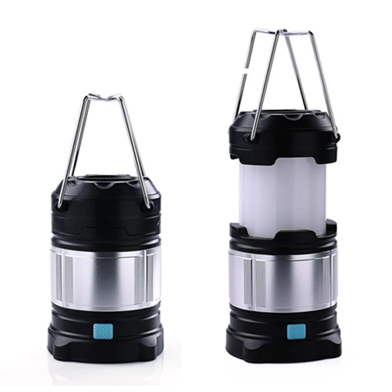 New Hot Portable Rechargeable LED Camping Lantern Flashlights & 4400mah