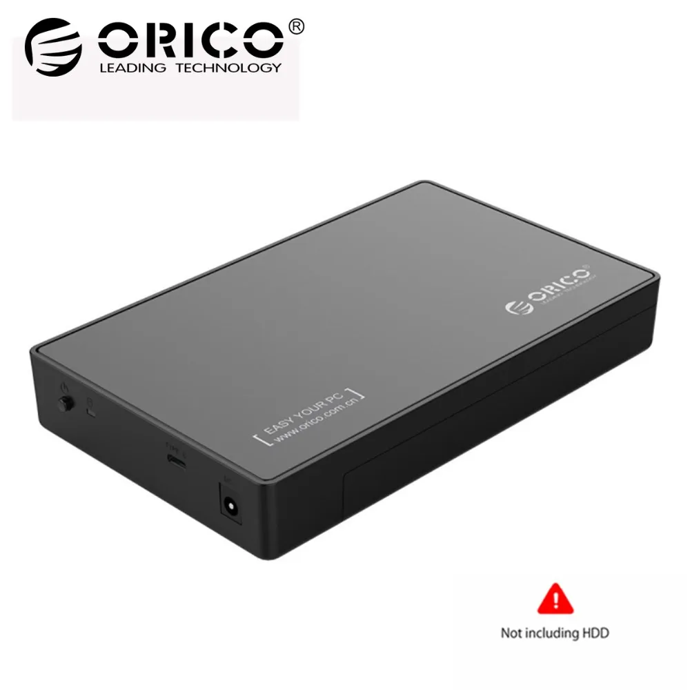 ORICO 3588C3 HDD Case SATA 3.0 to Type C Gen 1 2.5 3.5 inch SSD Sata Hard Drive Enclosure Storage Support UASP Protocol For HDD ORICO 3588C3 HDD Case SATA 3.0 to Type C Gen 1 2.5 3.5 inch SSD Sata Hard Drive Enclosure Storage Support UASP Protocol For HDD