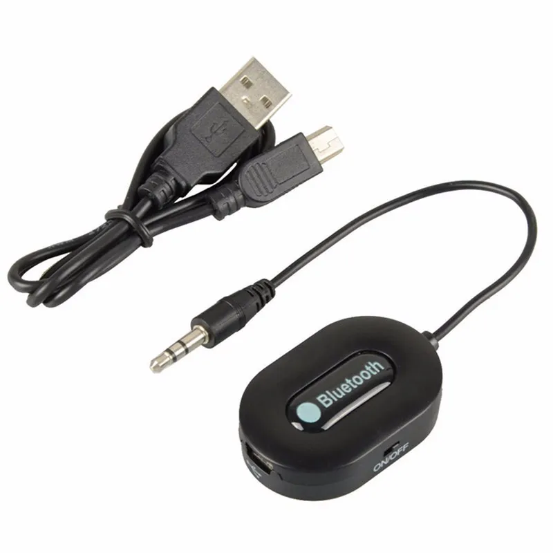 Комплект беспроводной связи Bluetooth для автомобиля Bluetooth 3,0 музыкальный приемник HSP/HFP/A2DP 3,5 мм Bluetooth адаптер Hands Free автомобильный AUX динамик