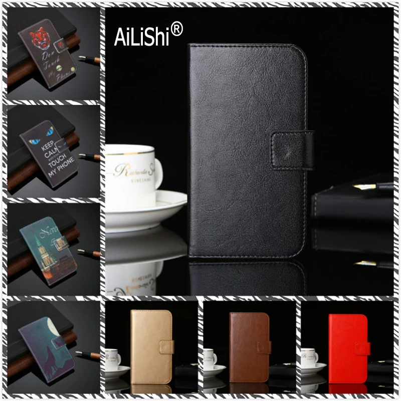 AiLiShi кожаный чехол для MyPhone Pocket 18x9 Funky Go Fun LTE 5 6 Lite Prime Plus 2 Power Flip Cover Wallet с отделениями
