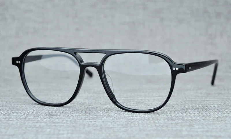 LKK Мужская Высококачественная большая оправа ретро очки оправа большая оправа для миопии очки прозрачные цветные классические очки