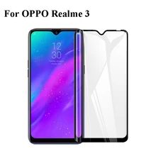 1 шт. ультратонкая защита экрана закаленное стекло для OPPO Realme 3