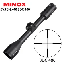 MINOX ZV 3 3-9X40 BDC 400 охотничий прицел 1 дюймов трубка длинный глаз рельеф тактический оптический прицел Прицелы