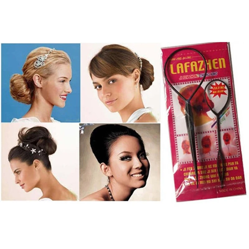 Fashion Lady French Hair Braiding Tool Women Weave Braider Maker Hair Plait Twist Styling Tool Diy Holder Clip Hair Accessorie