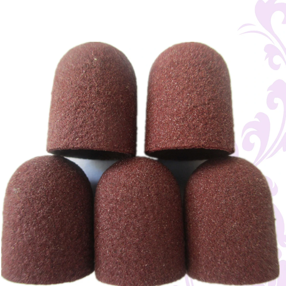 

New arrival Remove Calluses Nail Art Sanding Caps for Manicure Pedicure Electric Nail Drill Machine Nail Tools 1 handle+1cap