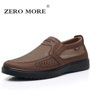

Zeromore Fashion Men Shoes 2019 Casual Air Mesh Summer Slip On Men Solid Loafers Sneakers Soft Men's Shoes Drivings Breathable