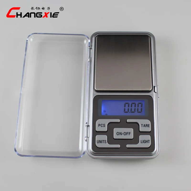 

200g / 0.01 Portable Electronic Scales LCD Display Scale Mini Pocket Digital Scale Balance Recision Household Kitchen Scale