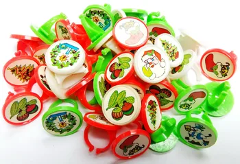 

100pcs Christmas Rings 611 659 Colorful Princess Kid Christmas Party Favors Pinata Bags Filler Loot Souvenir Game Prize carnival