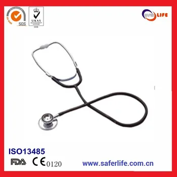 

2017 whole sale adult dual head medical stethoscope with Dual- side Chestpiece