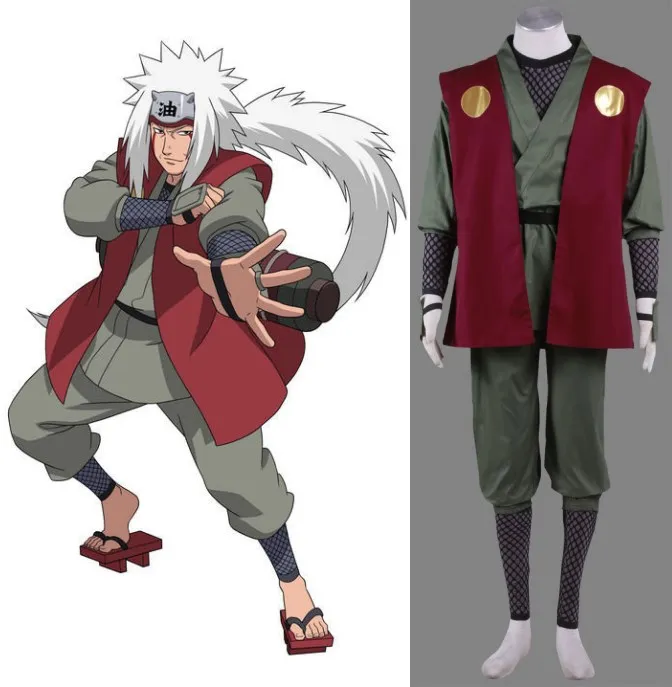 Костюм для косплея NARUTO JIRAIYA на Хэллоуин|halloween tray|halloween handicrafthalloween costume fairy wings |