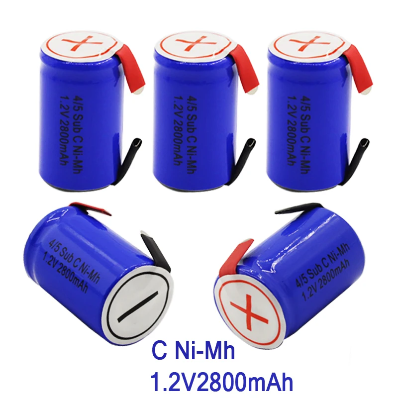 

New rechargeable battery for Dewalt for Makita for Bosch for Hitachi 4/5SUBC batterie NICD accumulator 2800mah 1.2v