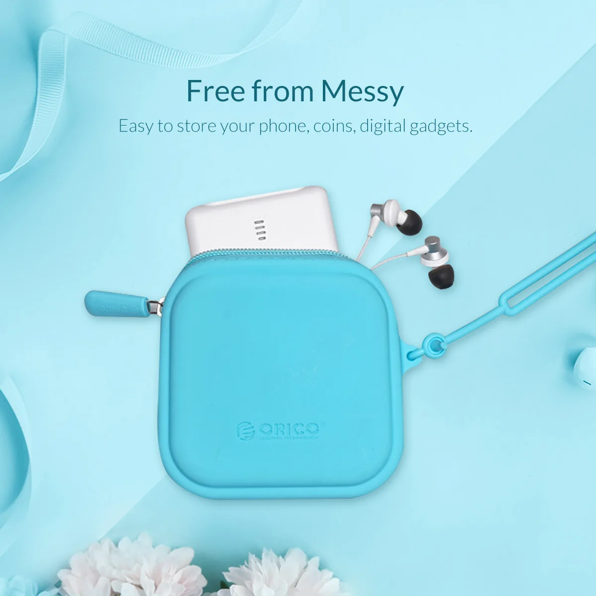 ORICO Portable HDD Bag Case Accessory Storage Box Case for Mobile Phone Data Cable Power Bnak Bag with Candy Color Pouch Case ORICO Portable HDD Bag Case Accessory Storage Box Case for Mobile Phone Data Cable Power Bnak Bag with Candy Color Pouch Case