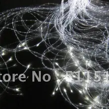Волоконно-оптический занавес свет с 100 прядей мерцающий кабель 1 м длинный+ супер яркий 10 Вт белый мерцающие светодиоды осветитель