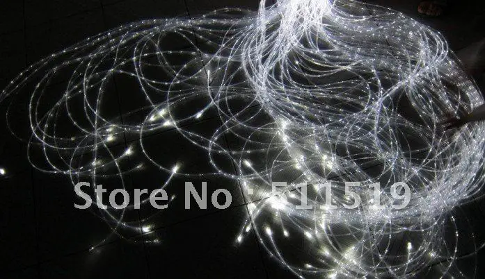 

fibre optic curtain light with 100 strands twinkle cable 1m long + super bright 10W white twinkle LED illuminator